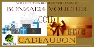 Massage in Amersfoort cadeaubon van Bonzai24 Gold Voucher cadeaubon – luxe online reservering cadeaubon met gouden strik en deluxe card design