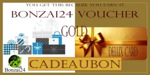 Massage in Amersfoort cadeaubon van Bonzai24 Gold Voucher cadeaubon – luxe online reservering cadeaubon met gouden strik en deluxe card design